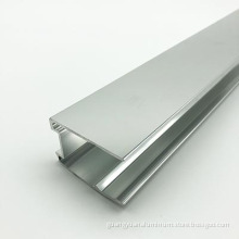 Polished U shape bathroom aluminium shower profile